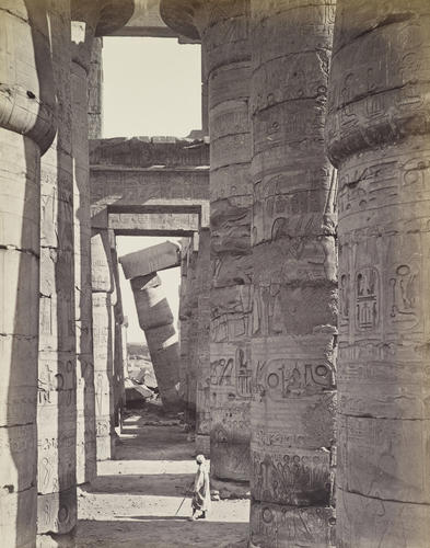 Carnac - Interior view in Hall of Columns