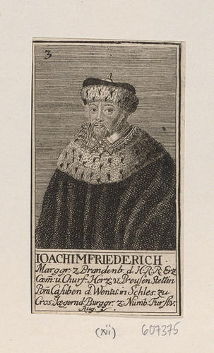 IOACHIM FRIEDERICH IOACHIM FRIEDERICH