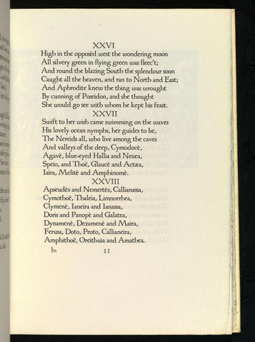 Eros & Psyche : a poem in XII measures / by Robert Bridges ; with wood-cuts from designs by Edward Burne-Jones