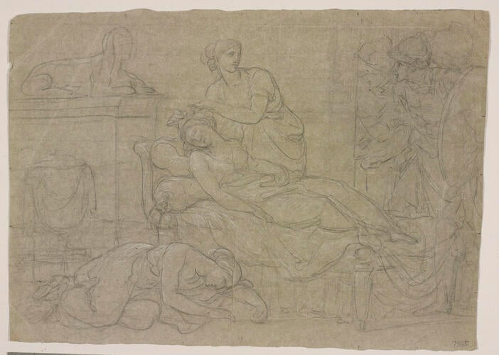 The death of Cleopatra