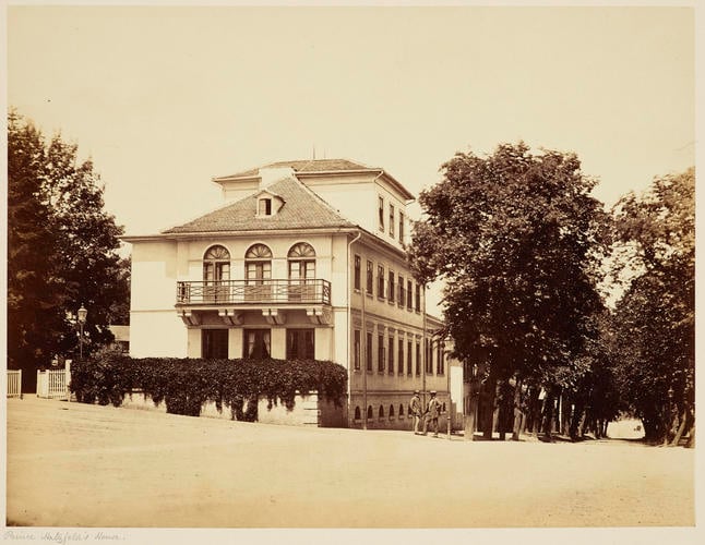 'Haus des Fursten Hatzfeldt'; House of the Hatzfeld Princes, Gotha