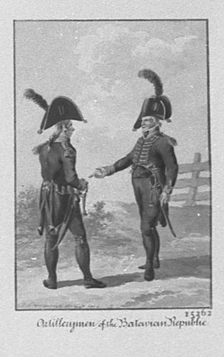 Batavian Republic. Artillery Private