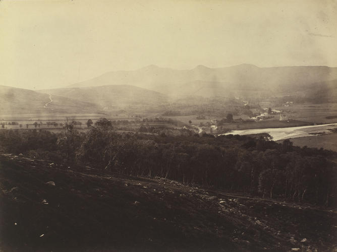 View from Ballater up the Muick