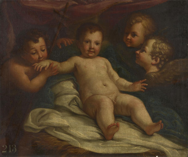 The Infant Christ with Saint John the Baptist and Angels The Infant Christ with Saint John the Baptist and Angels