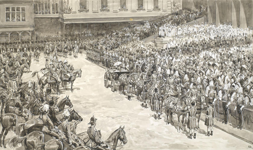 The Diamond Jubilee: the Commemoration Service at St Paul's Cathedral, 22 June 1897