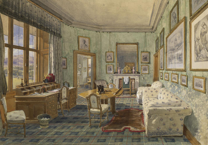 Balmoral: Prince Consort's sitting-room Balmoral: Prince Consort's sitting-room