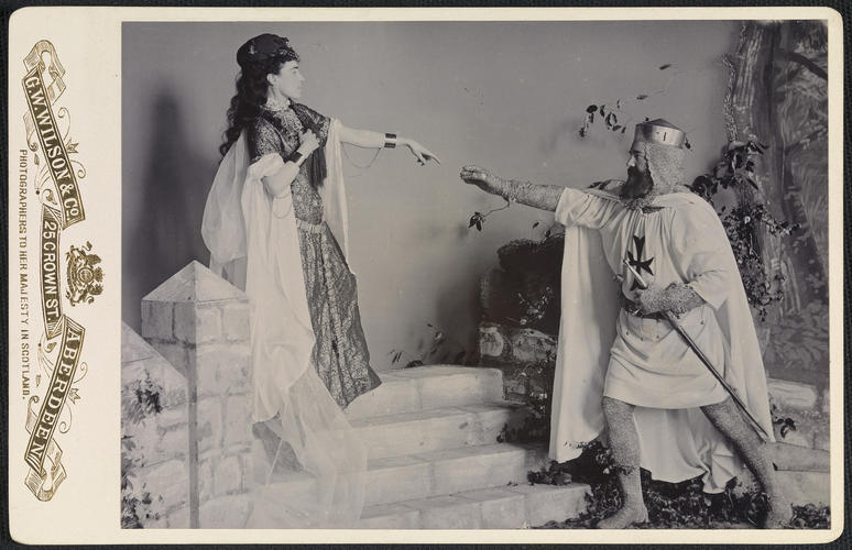 Balmoral Tableaux-Vivants 1893 & 1894. 'Ivanhoe'
