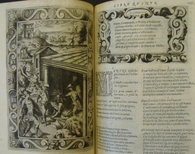 Le Metamorfosi di Ovidio / ridotte da Gio. Andrea dell'Anguillara in ottava rima con le annotationi di M. Gioseppe Horologgi . . Le Metamorfosi di Ovidio / ridotte da Gio. Andrea dell'Anguillara in ottava rima con le annotationi di M. Gioseppe Horologgi . .