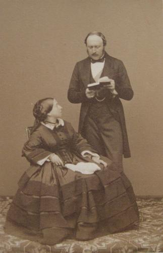 Queen Victoria and Prince Albert, the Prince Consort, 1860