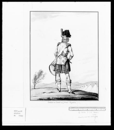 British Infantry. Drummer of a Highland Regiment