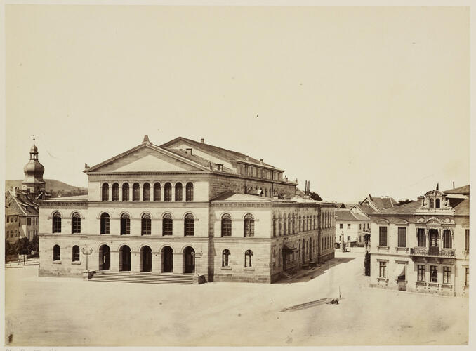 'Das Theater'; The Theatre at Coburg