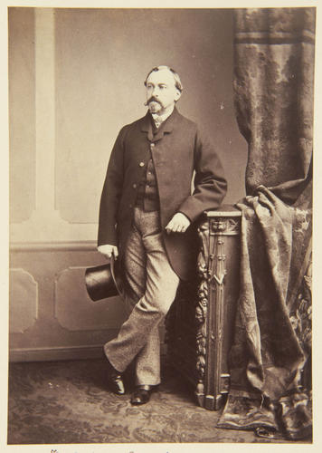 The Duke of Saxe-Coburg and Gotha, January 1863 [Photographic Portraits Vol. 4/62 1861-1876]