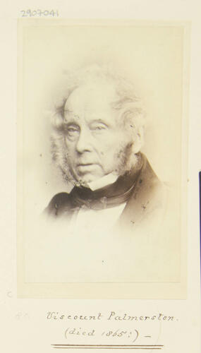 Viscount Palmerston [Photographic Portraits Vol. 4/62 1861-1876]