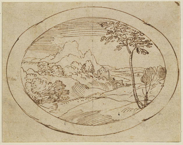 A mountainous landscape