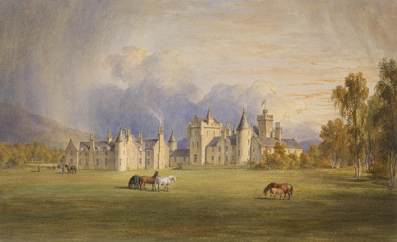 Old Balmoral Castle from the back