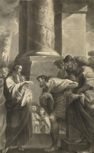 Christ and St Matthew
