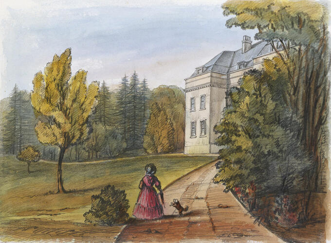 Bagshot House from the Dairy