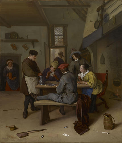 Cardplayers in a Tavern