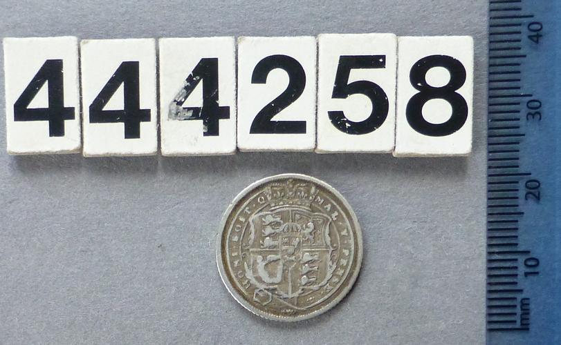 Great Britain. George III sixpence, 1816 Great Britain. George III sixpence, 1816