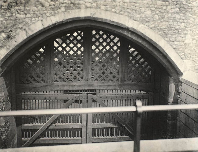 Traitors' Gate at the Tower of London