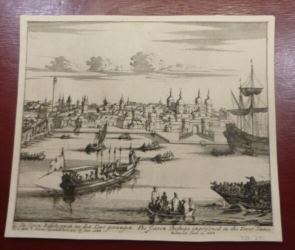 Seven Bishops Arriving by Water at the Tower, 1688