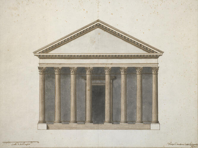 Tempio dantonio detto la dogana, Roma Tempio dantonio detto la dogana, Roma