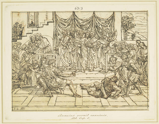 The Death of Ananias The Death of Ananias