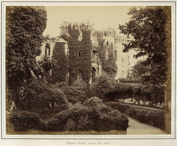 Raglan Castle, across the Moat