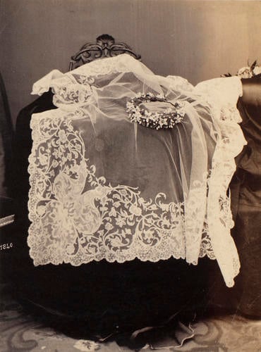 Veil worn by Queen Victoria at her marriage