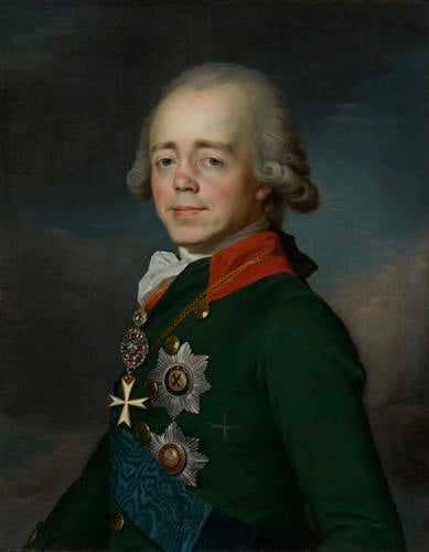 Paul I, Emperor of Russia (1754-1801), when Grand Duke of Russia