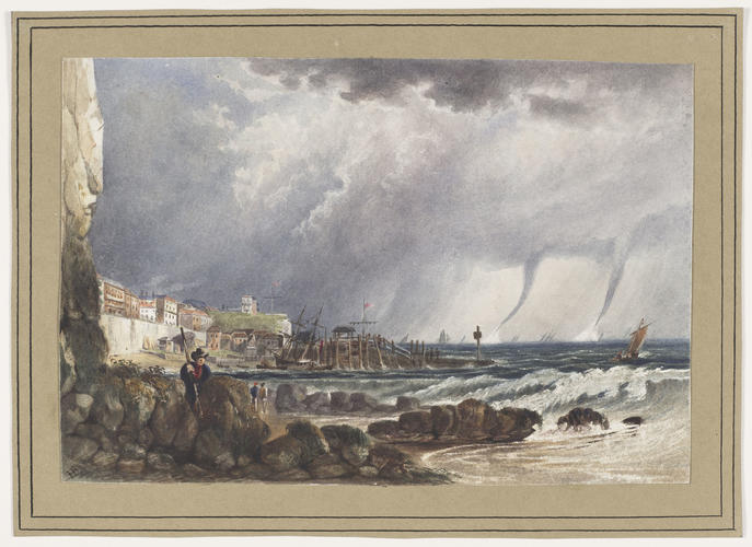 Waterspouts at Broadstairs, November 1836
