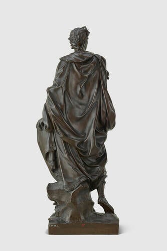 Bronze statuette of Julius Caesar
