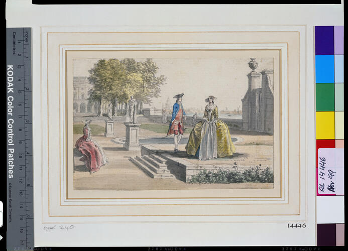 Somerset House Gardens, looking East