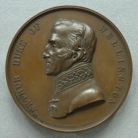 Medal commemorating the death of the Duke of Wellington