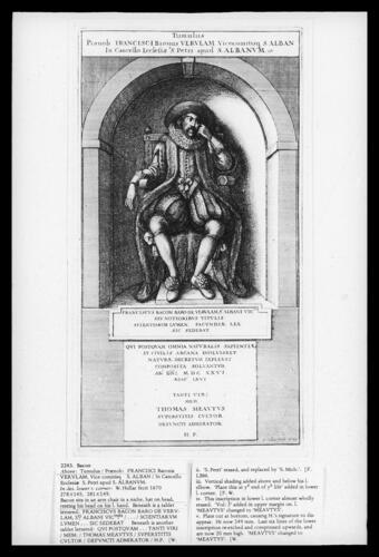 Tomb to Francis Bacon Tomb to Francis Bacon