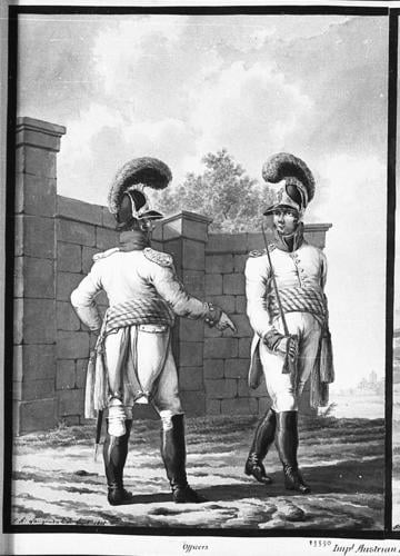 Austro-Hungarian Army. 	Officers, Austrian Infantry