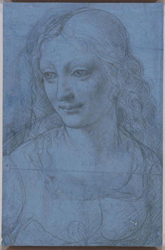 A young woman with long wavy hair