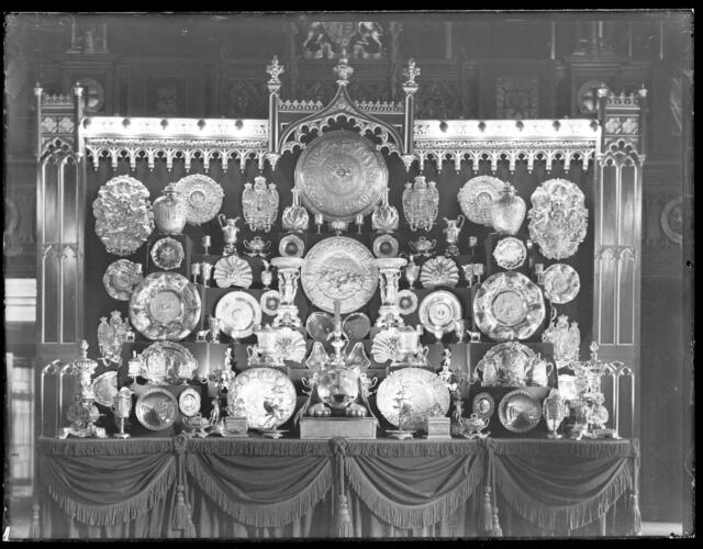 Display of Gold Plate, St George's Hall Display of Gold Plate, St George's Hall