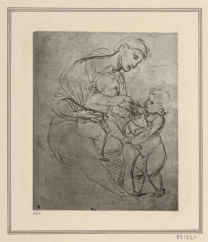 The Virgin and Child with the Infant Baptist holding a Lamb