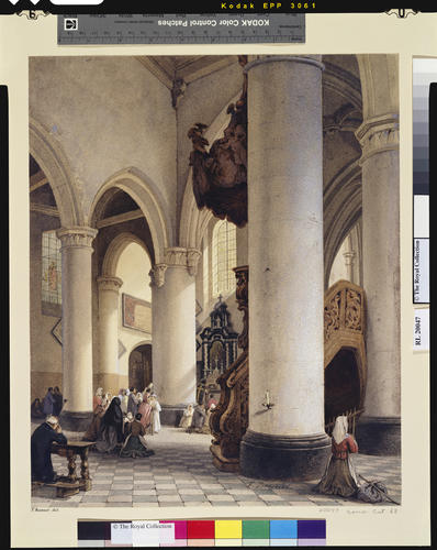 Laeken: interior of the Church of Notre-Dame