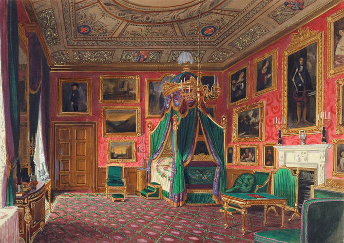 Windsor Castle: The King's State Bedchamber