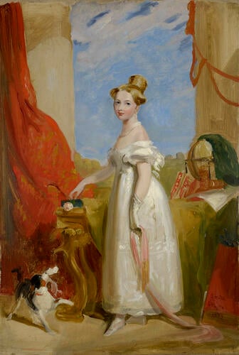 Queen Victoria (1819-1901) when Princess