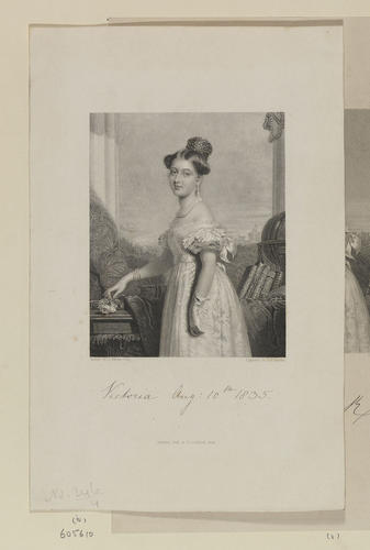 [Queen Victoria at the age of 18]