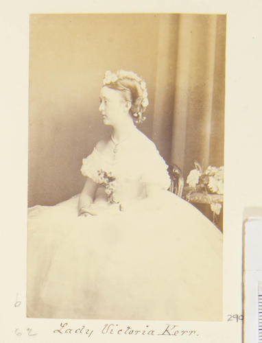 Lady Victoria Kerr, 1864 [Photographic Portraits Vol. 4/62 1861-1876]