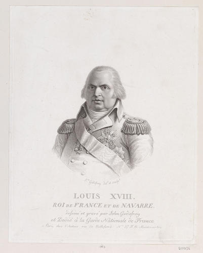 LOUIS XVIII ROI DE FRANCE ET DE NAVARRE LOUIS XVIII ROI DE FRANCE ET DE NAVARRE