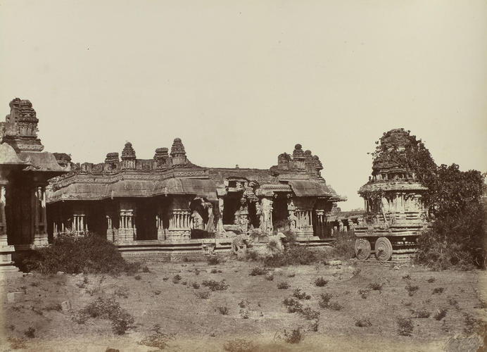 General View of the Temple of Vithoba at Beejanuggur General View of the Temple of Vithoba at Beejanuggur