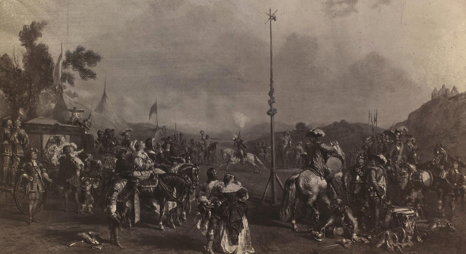 'Festival of the popinjay' 'Festival of the popinjay'