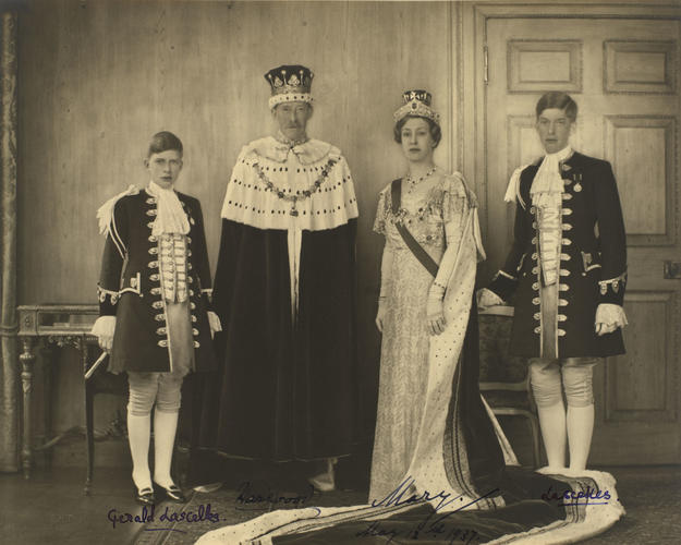 Mary, The Princess Royal and Countess of Harewood, Henry Lascelles, Earl of Harewood and family