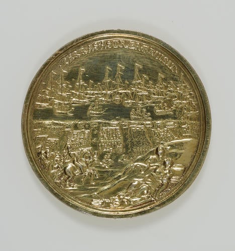 Medal commemorating the Landing of William III at Torbay Medal commemorating the Landing of William III at Torbay