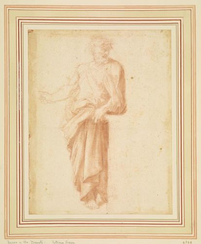 The Disputa: a standing figure
